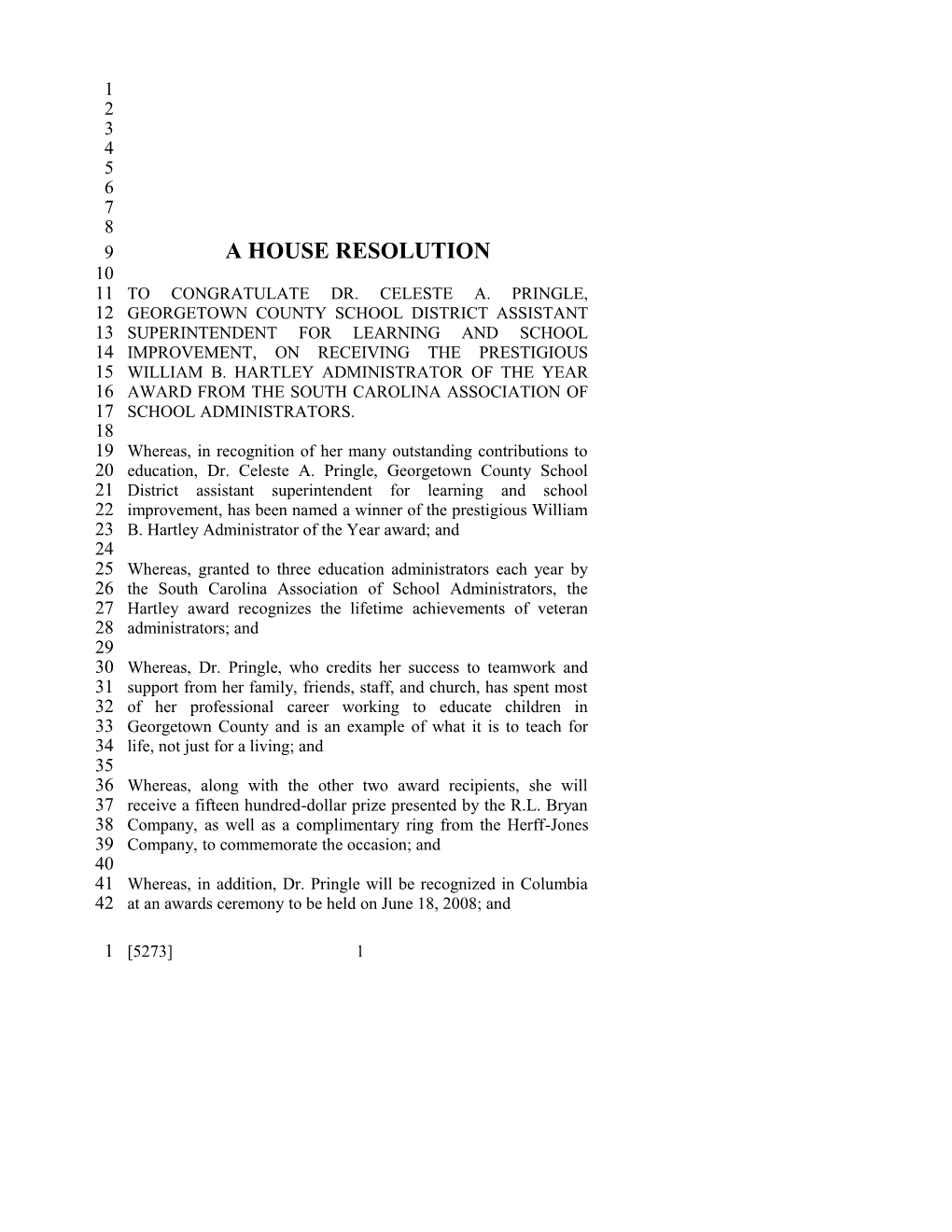 A House Resolution s11