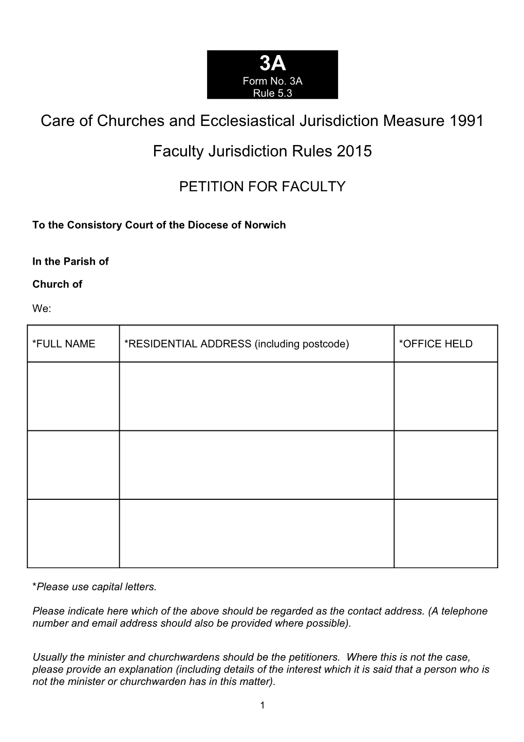 Care of Churches and Ecclesiastical Jurisdiction Measure 1991