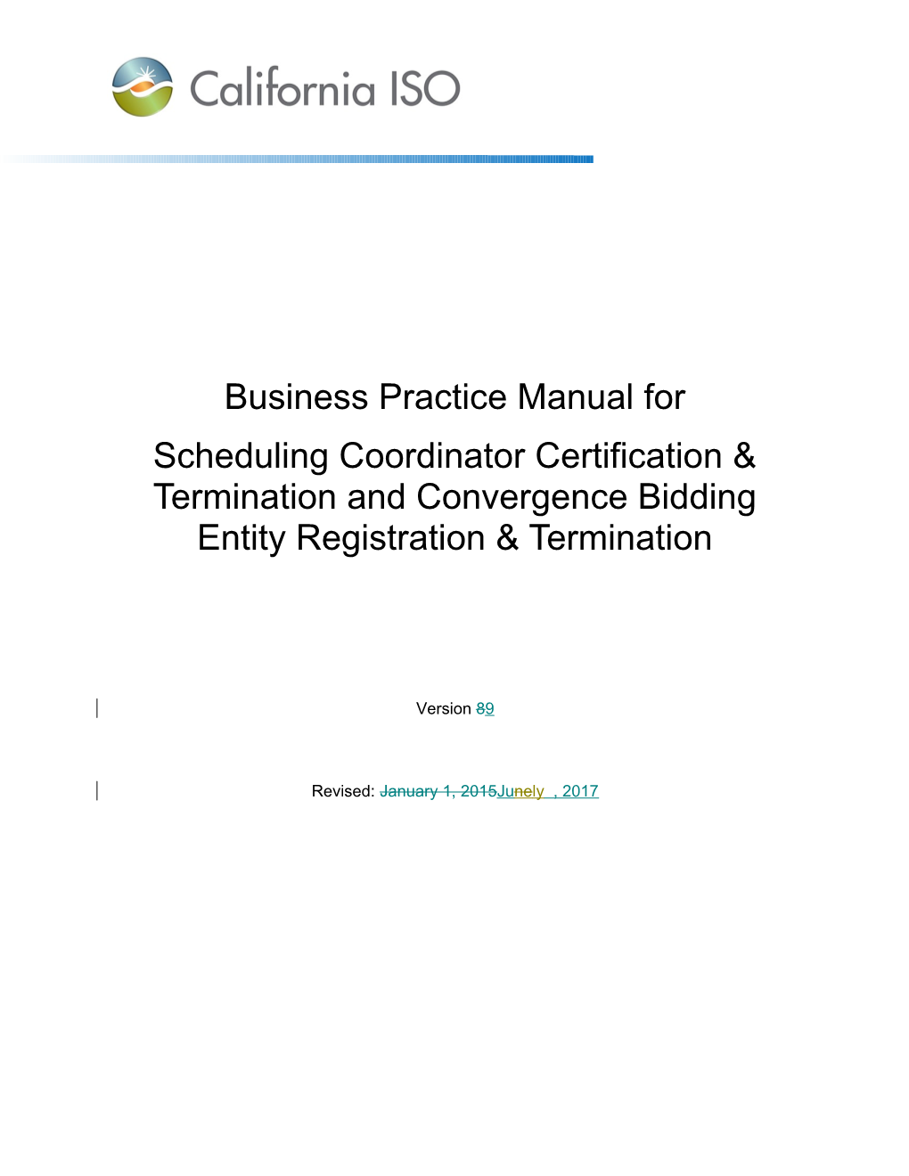 Business Practice Manual For s11