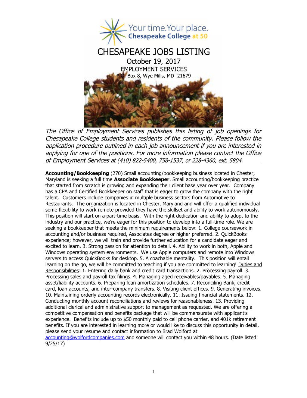 Chesapeake Jobs Listing s1