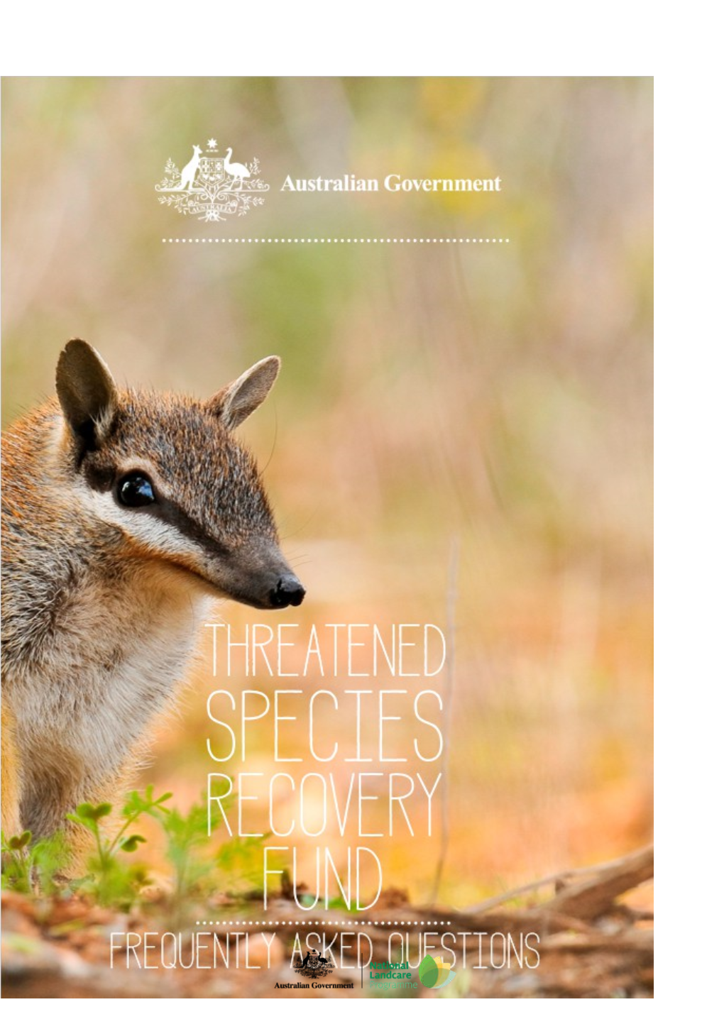THREATENED SPECIES RECOVERY FUND Frequently Asked Questions