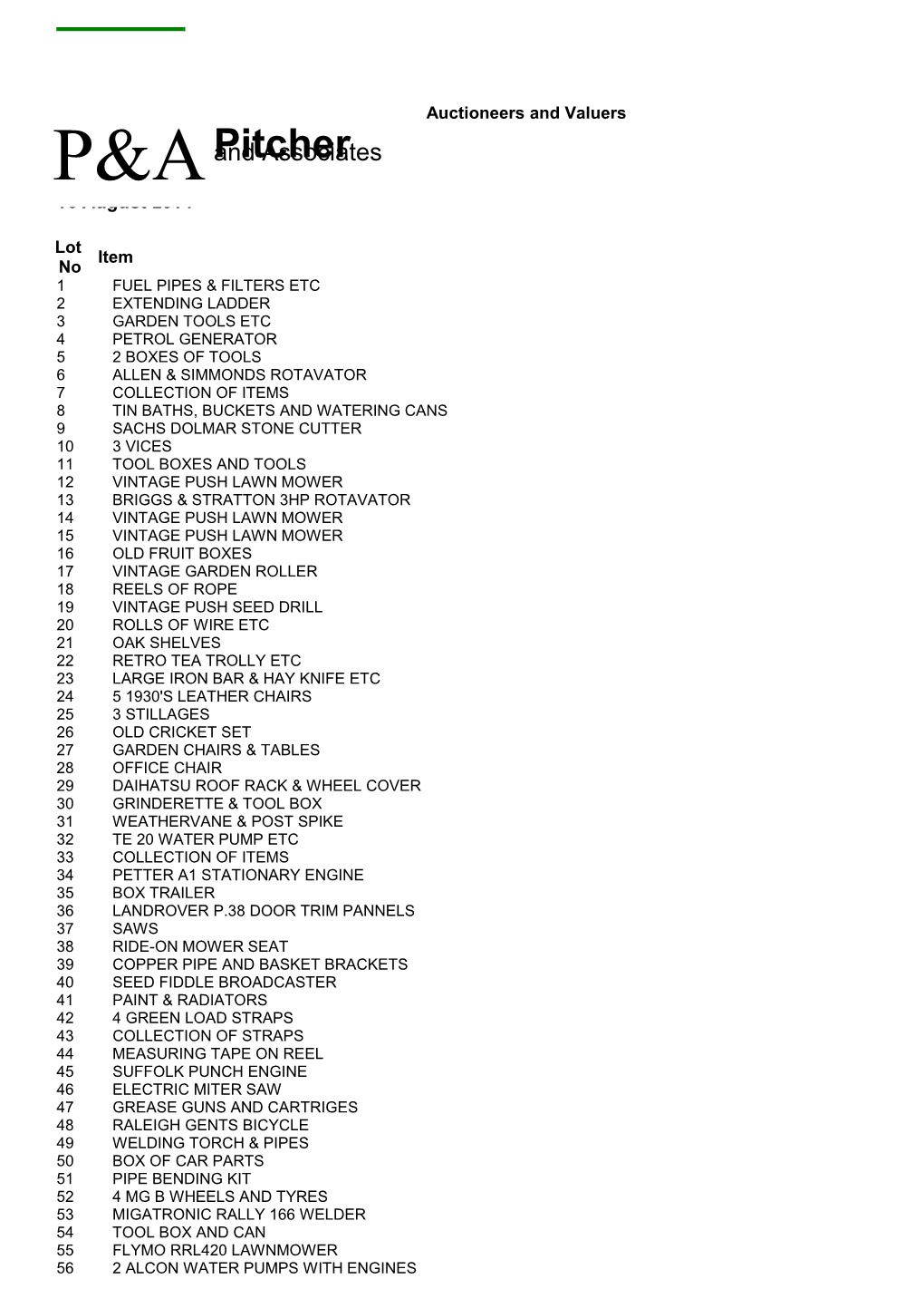 1 Fuel Pipes & Filters Etc