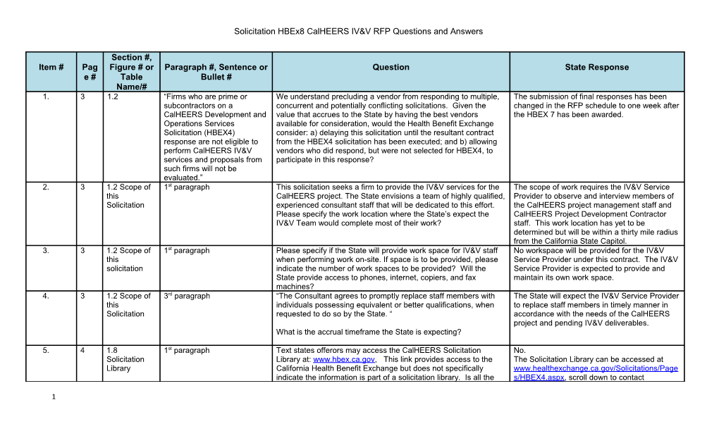 3.2 Overview of Volume 1 Response to Requirements