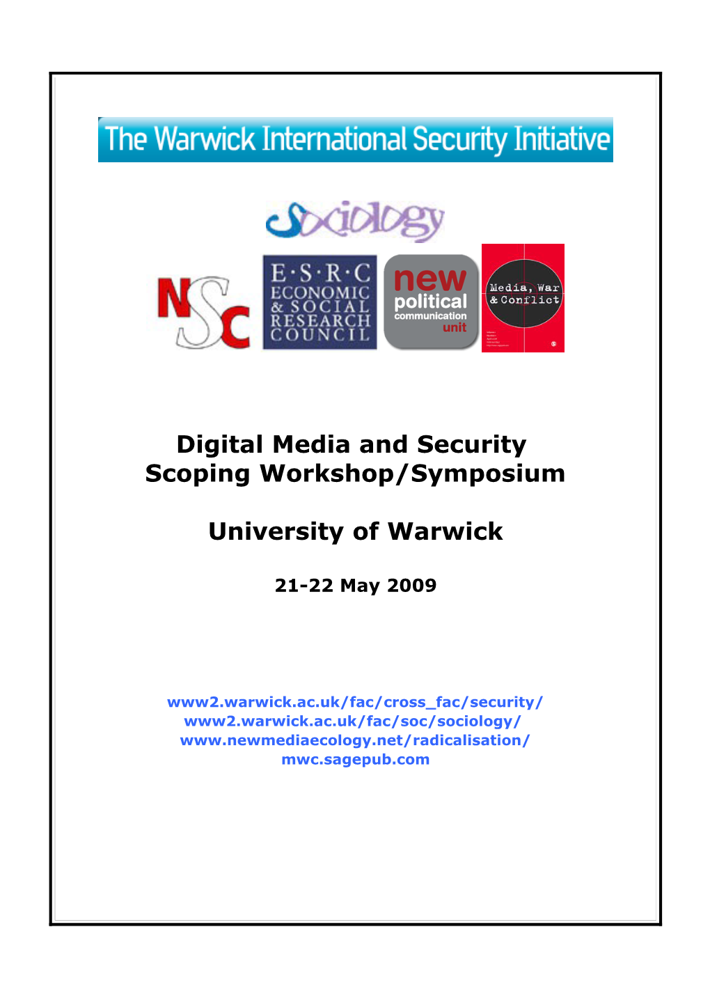 Digital Media and Security