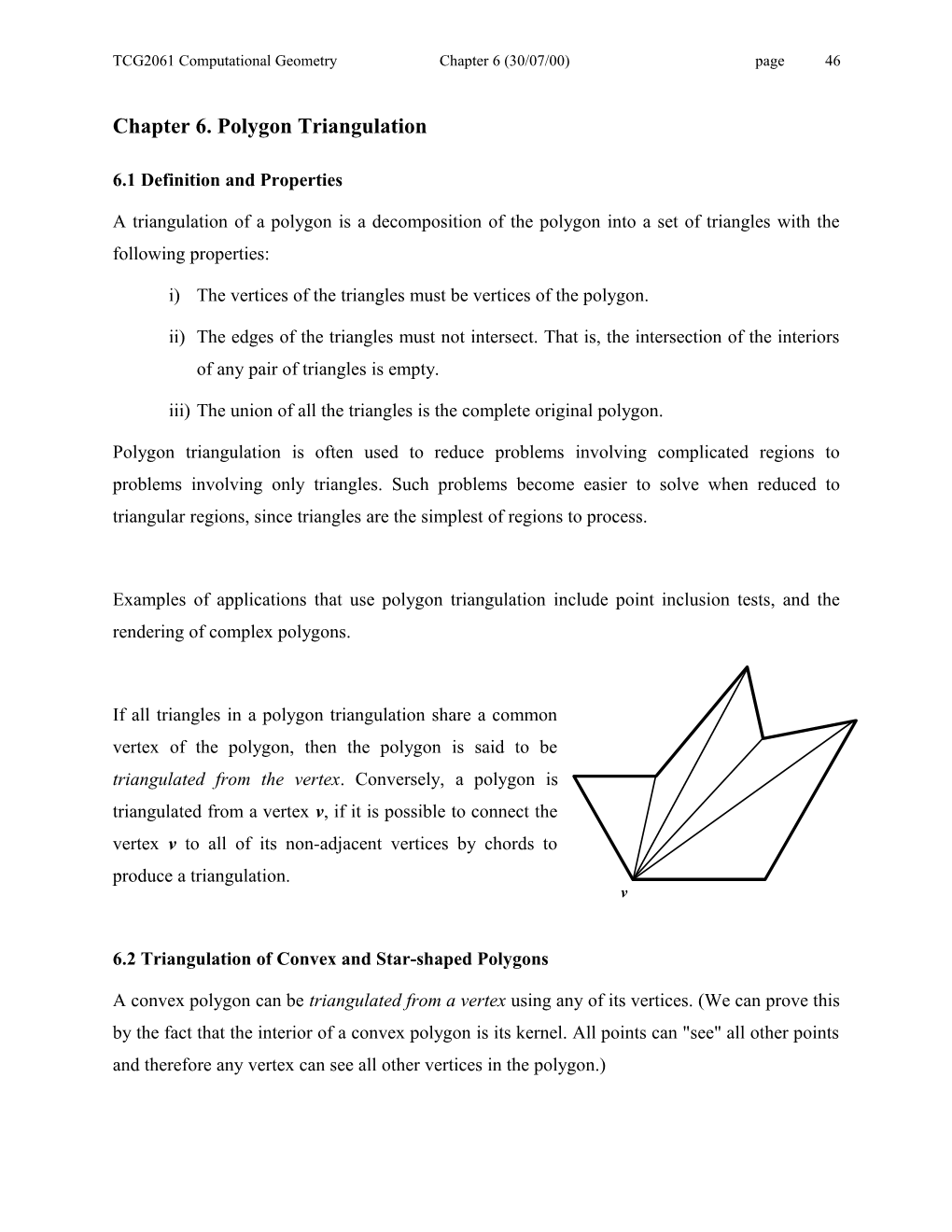 TCG2061 Computational Geometrychapter 6 (30/07/00)Page