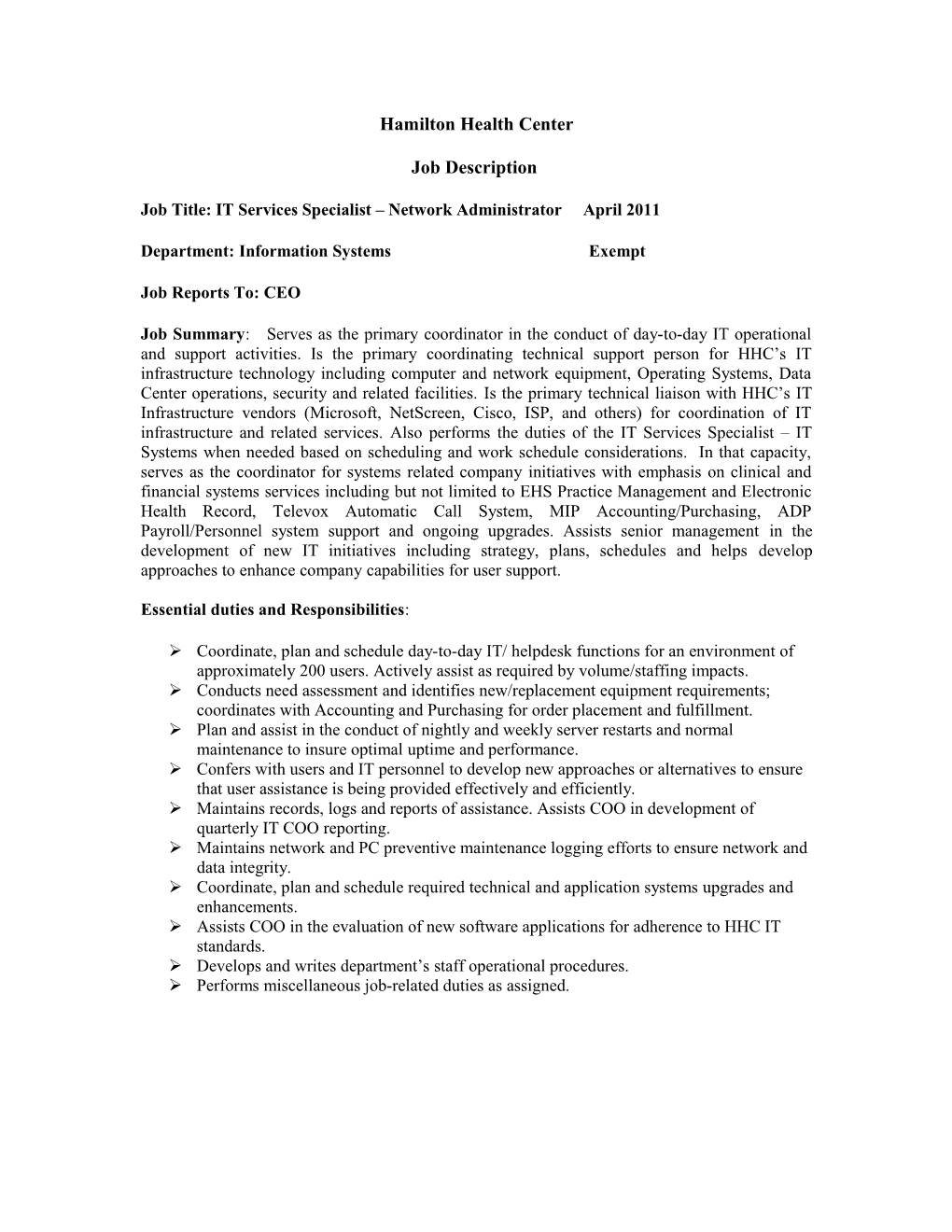 Job Description Form s14