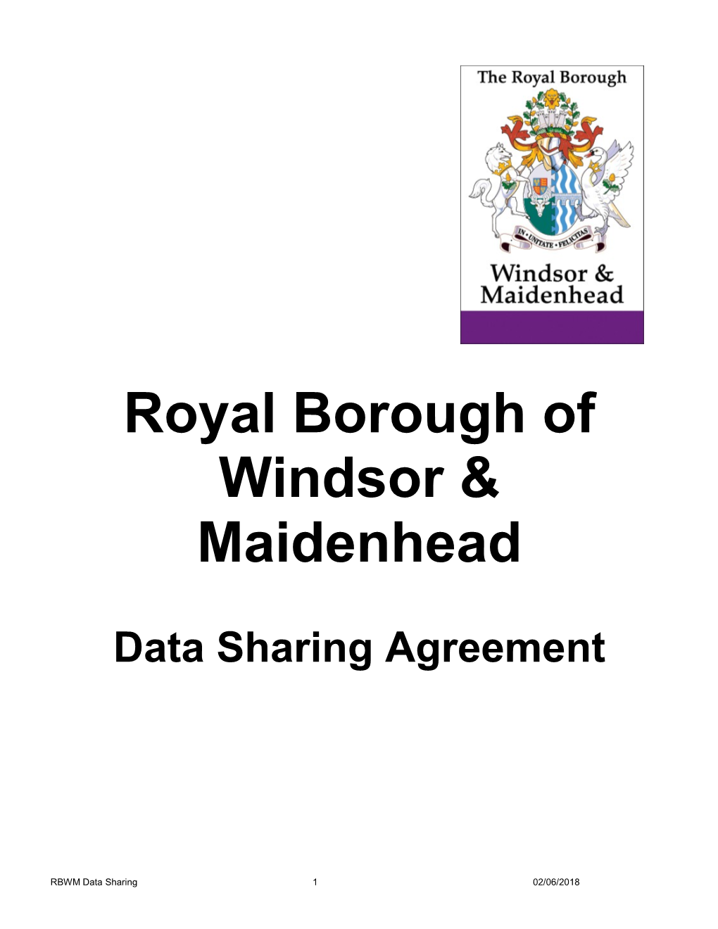 110927 DRAFT Surrey Data Sharing Agreement Updated 26.09.11 No 4S