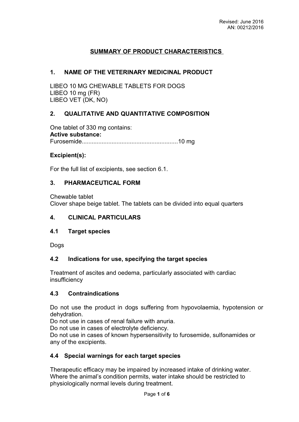 1. Name of the Veterinary Medicinal Product s19