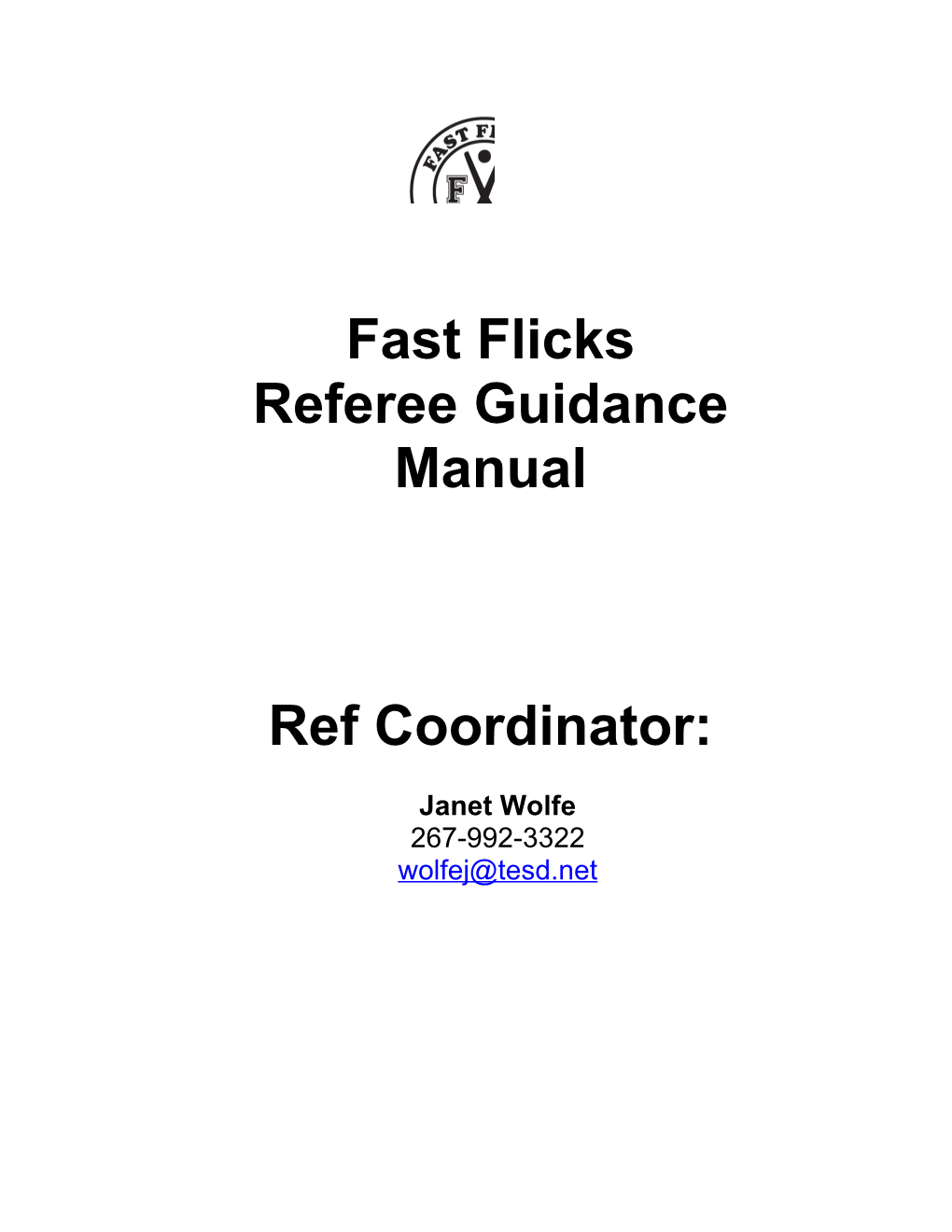Referee Guidance Manual