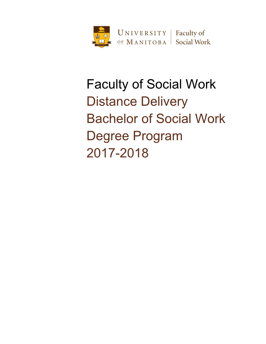 Faculty of Social Work