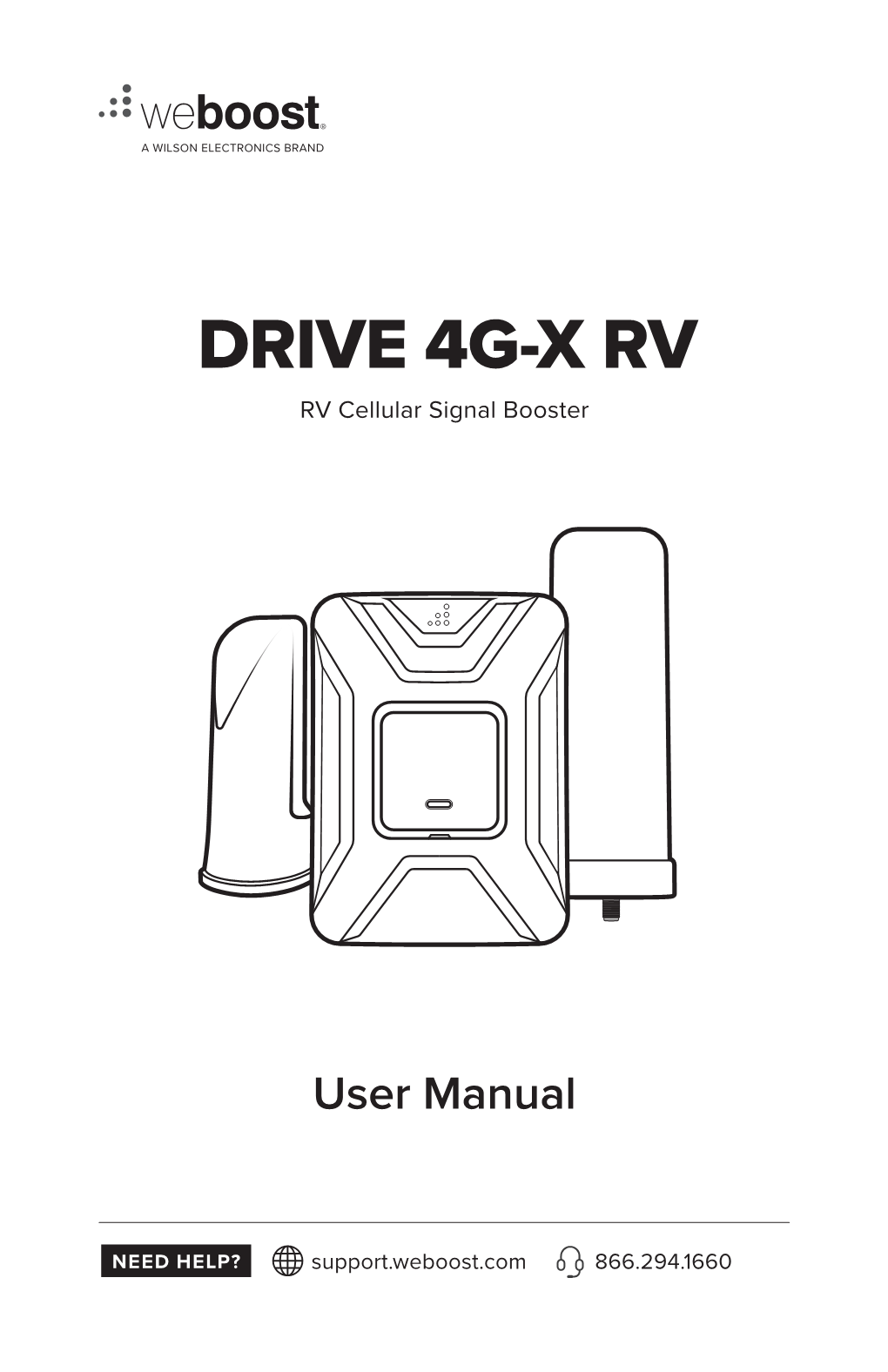 DRIVE 4G-X RV RV Cellular Signal Booster