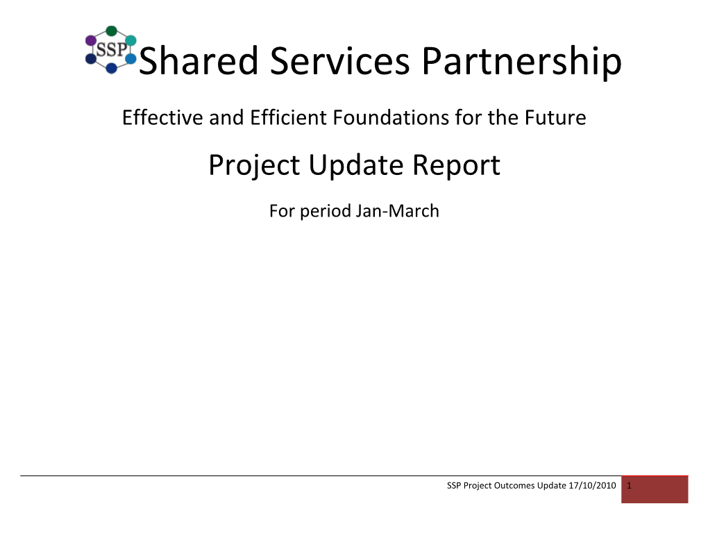 Shared Services Partnership