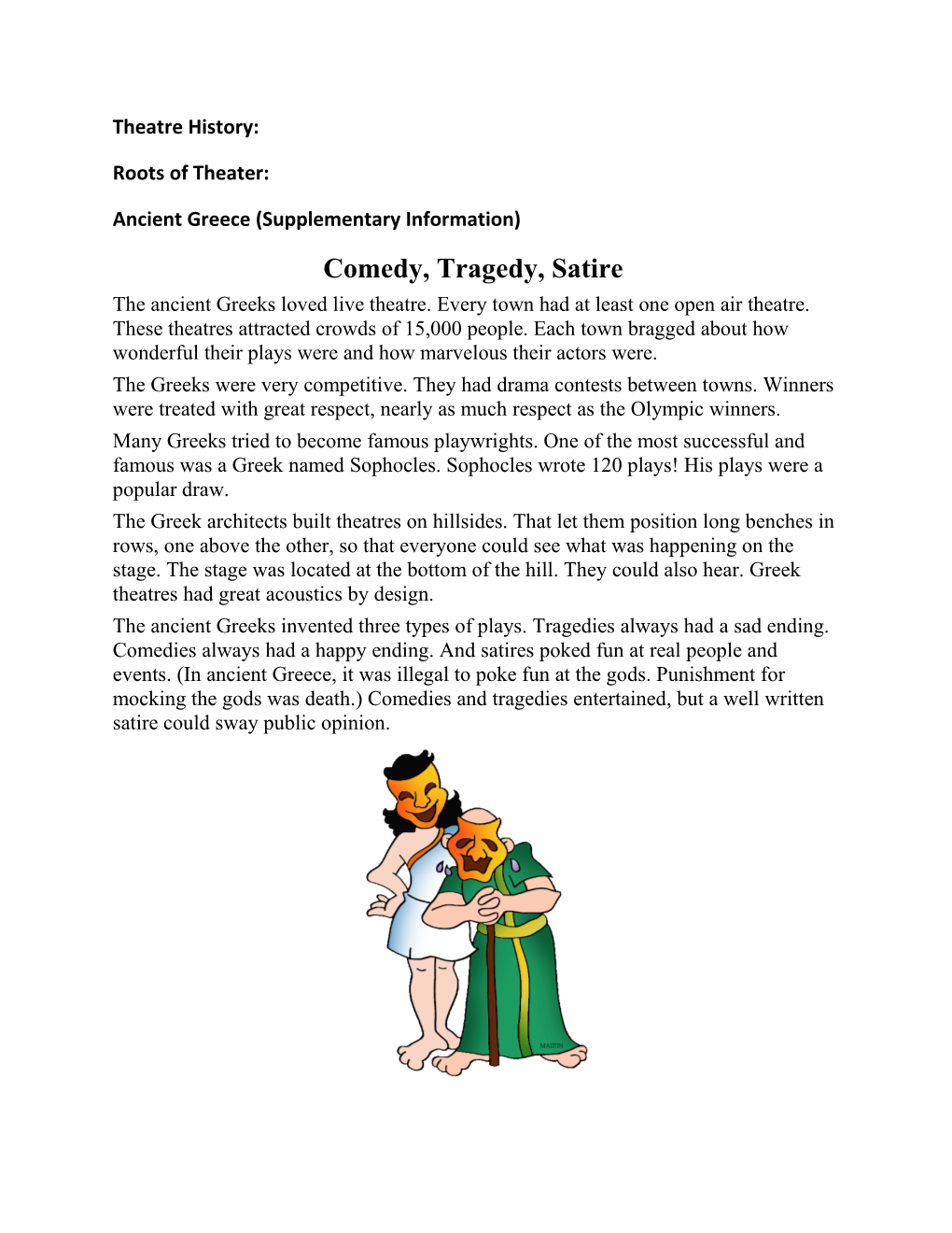 Ancient Greece (Supplementary Information)