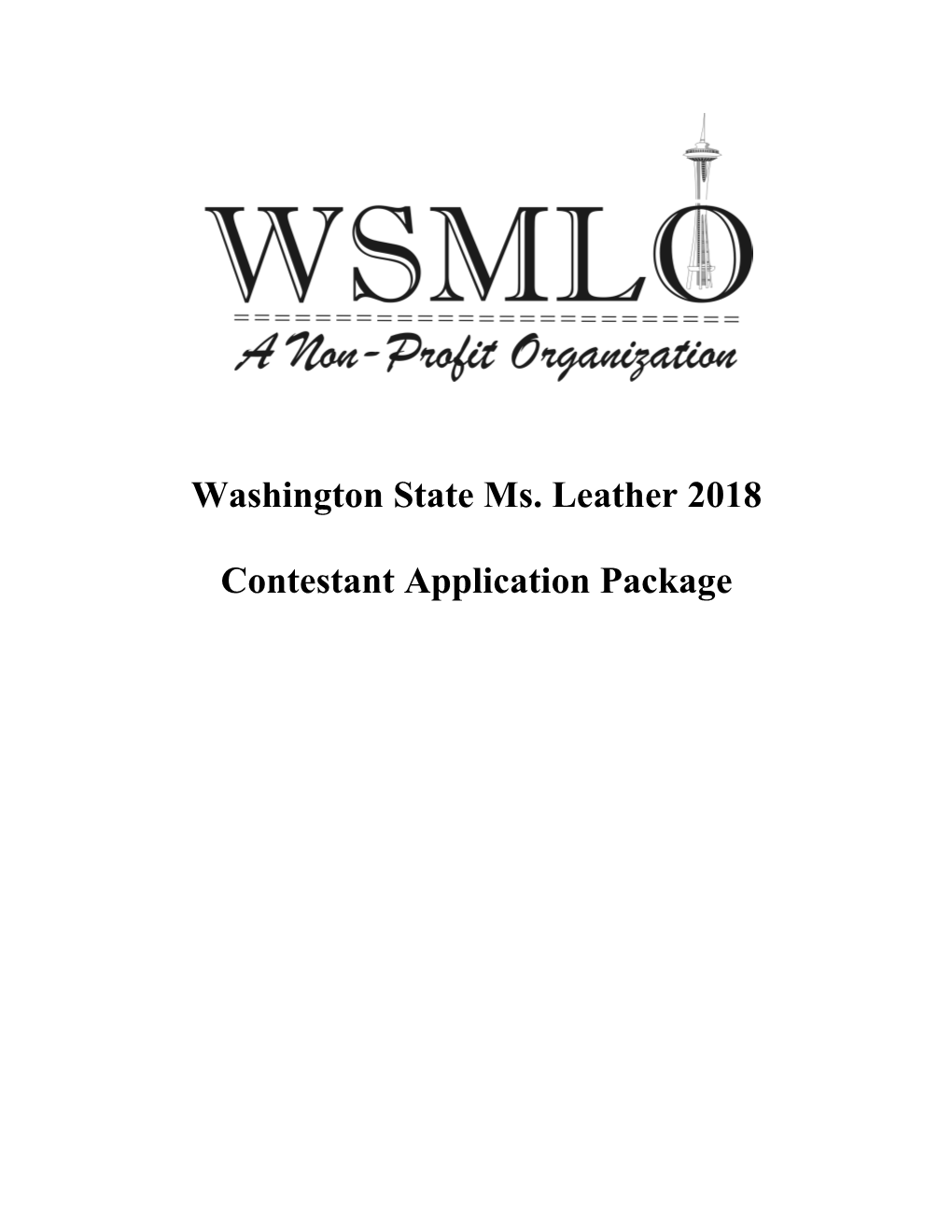 Washington State Ms. Leather 2018