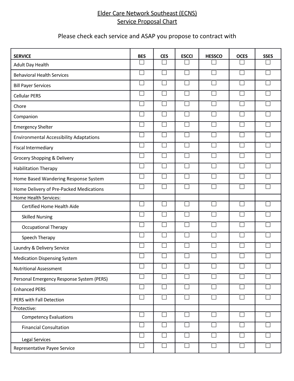 Elder Care Network Southeast (ECNS) s1