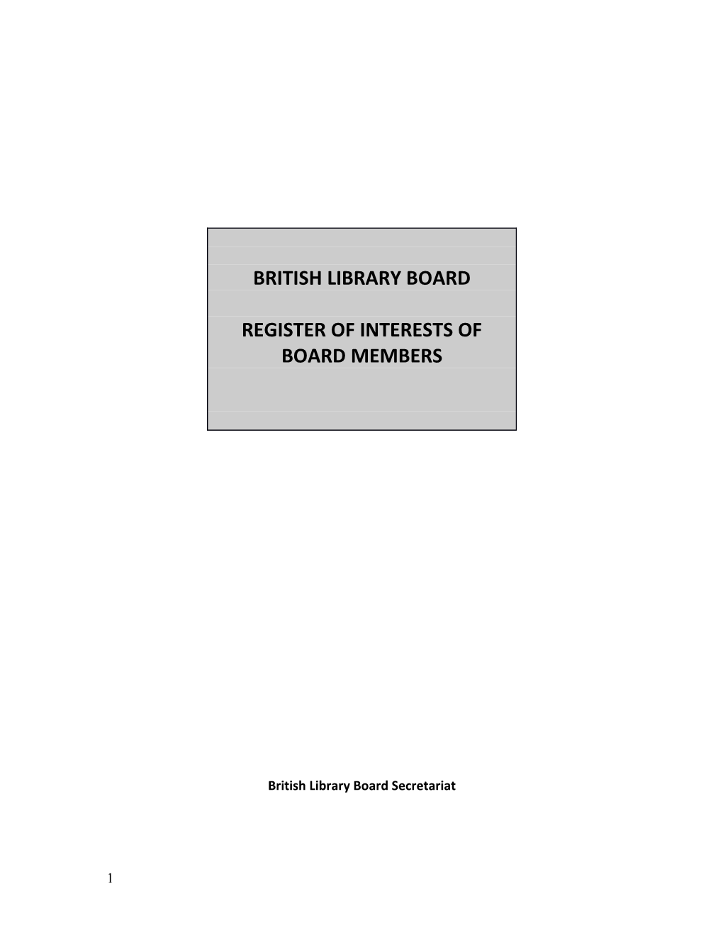 British Library Board
