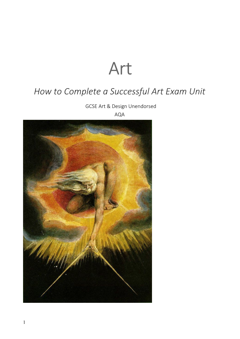 How to Complete a Successful Art Exam Unit