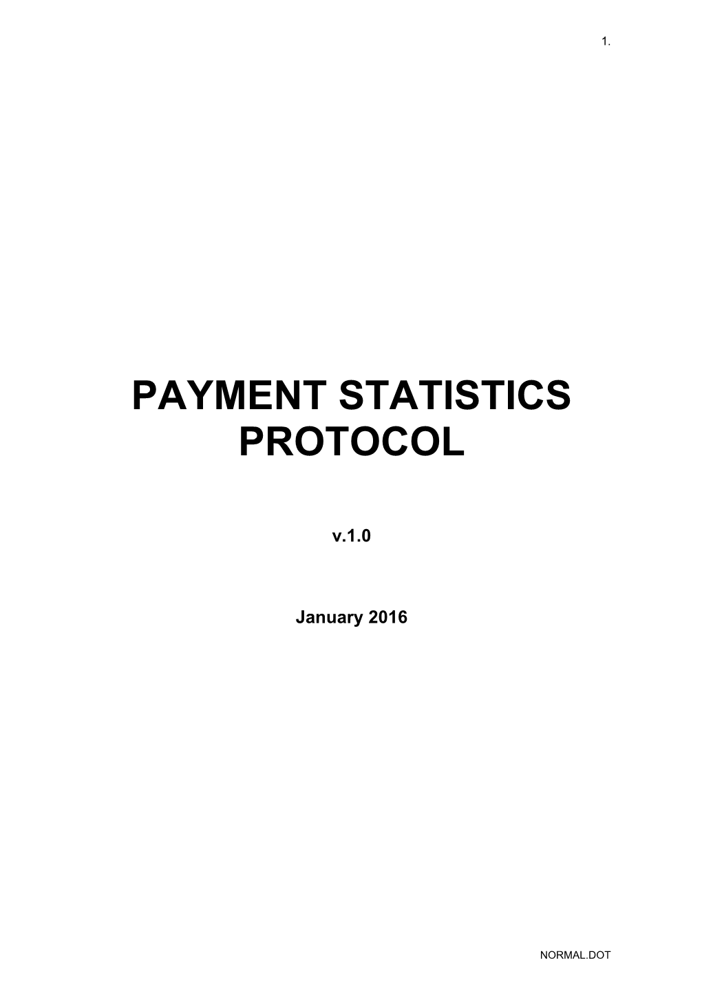 Payment Statistics