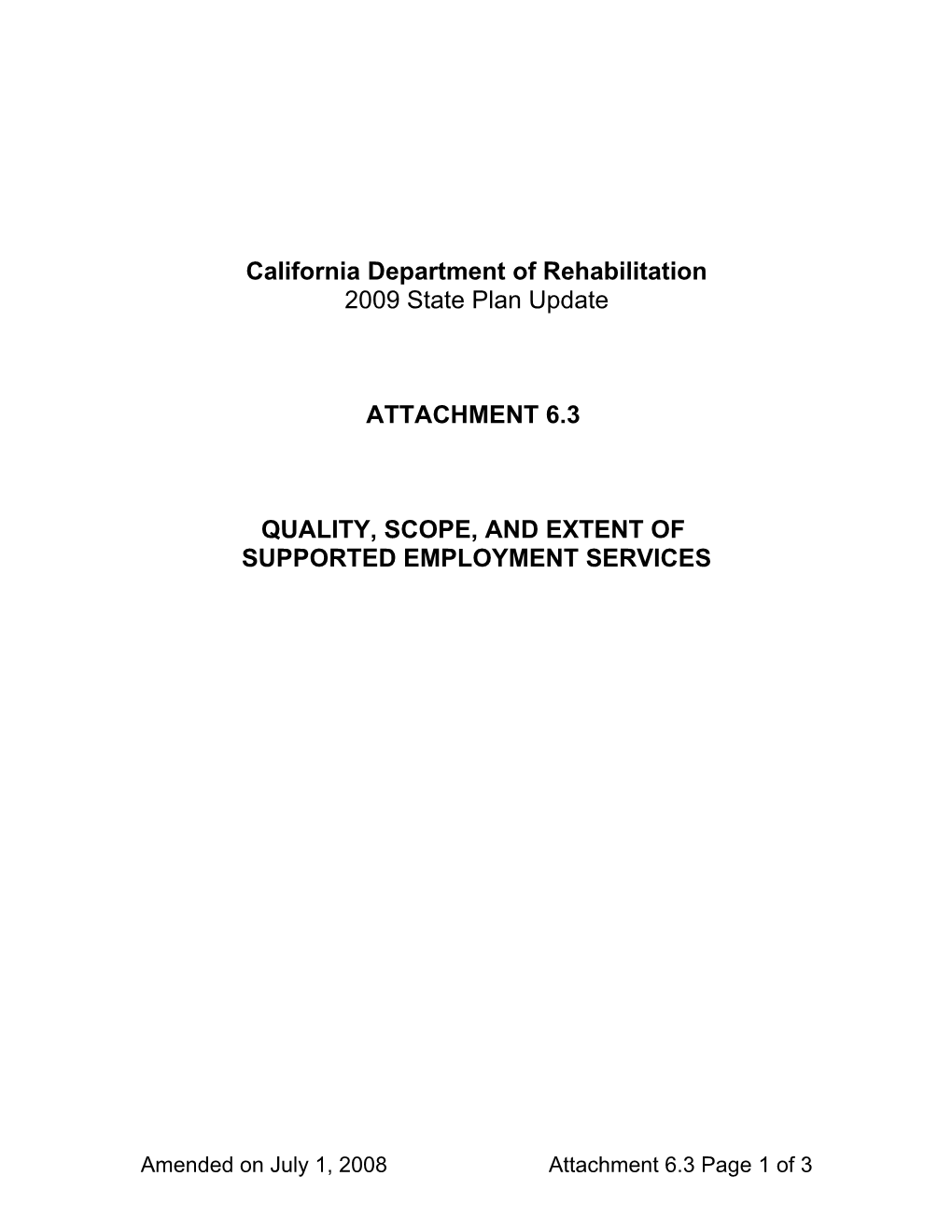 California Department of Rehabilitation s2