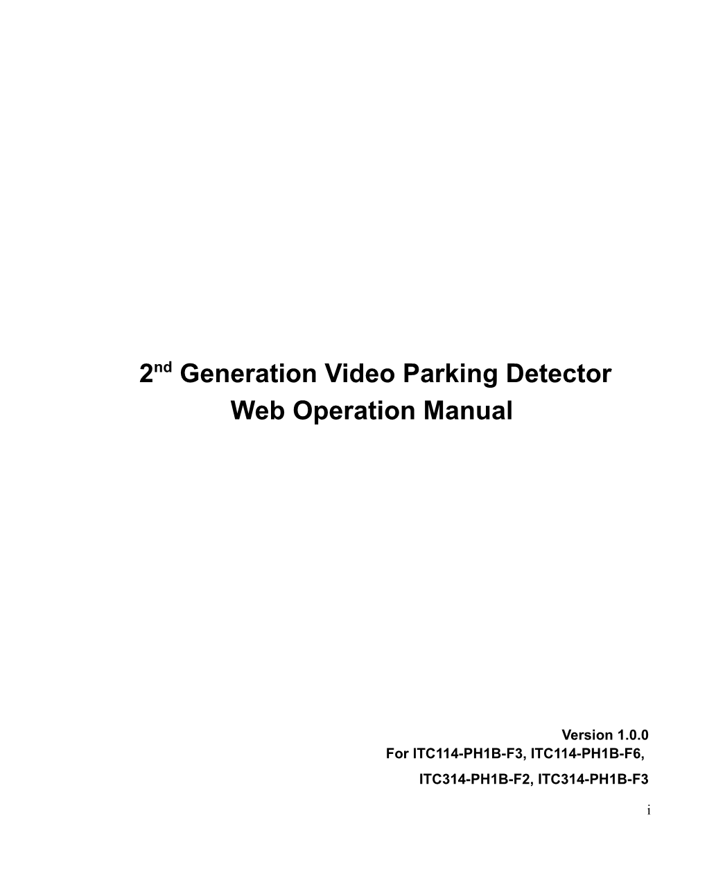F4X5 Indoor Series Network Camera User's Manual