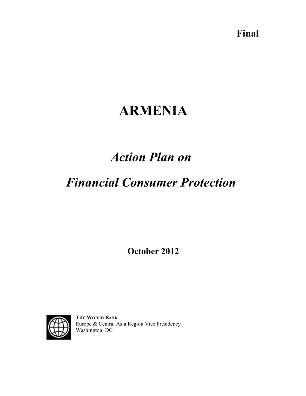 Financial Consumer Protection