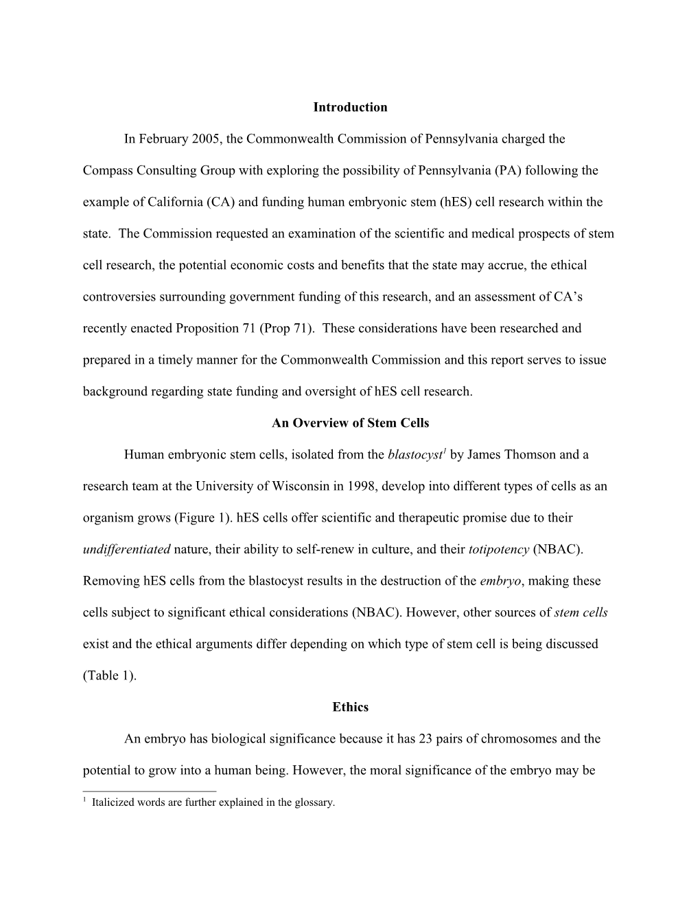 In February 2005, the Commonwealth Commission of Pennsylvania Charged the Compass Consulting