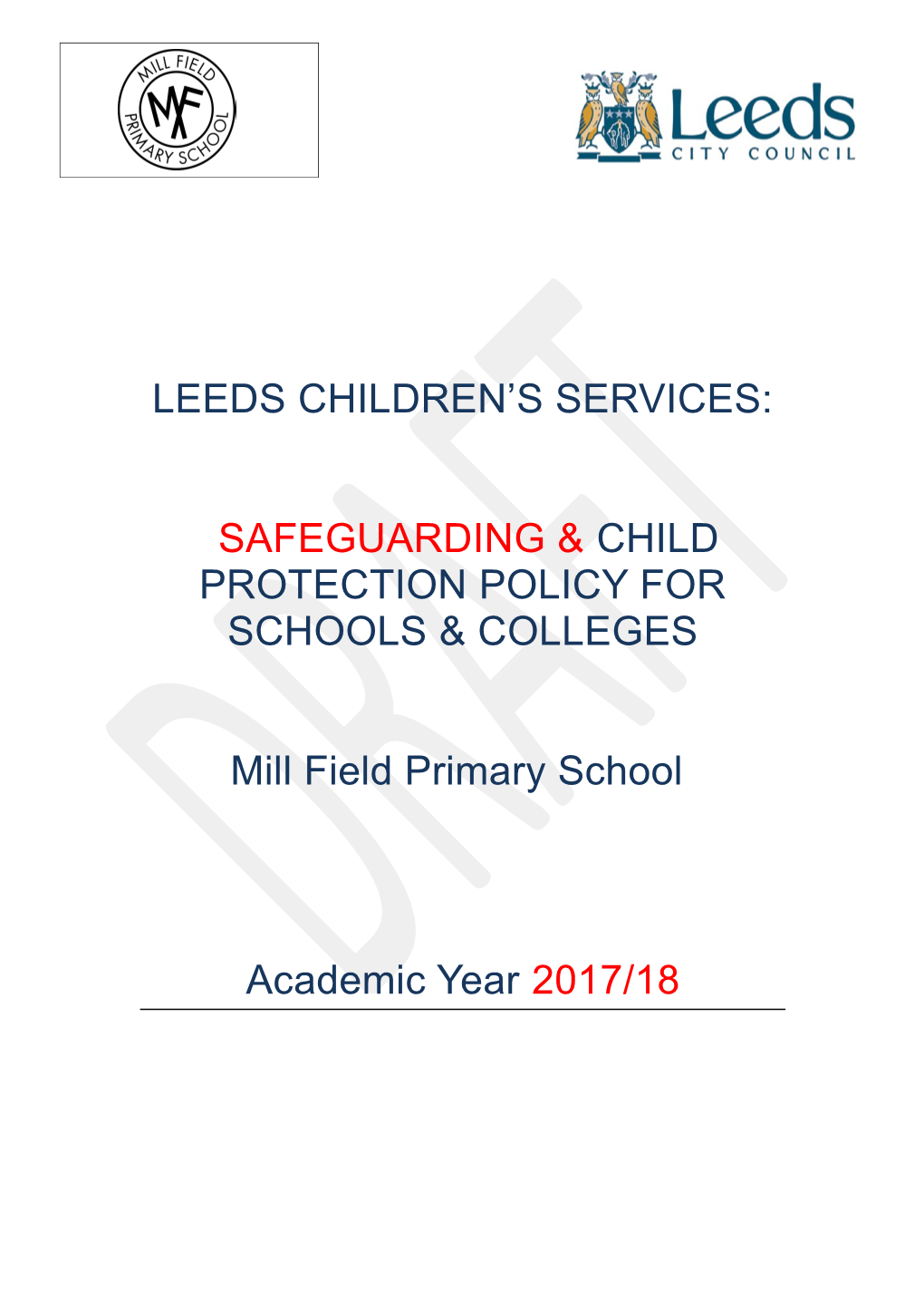 Safeguardingchild Protection Policy for Schools & Colleges