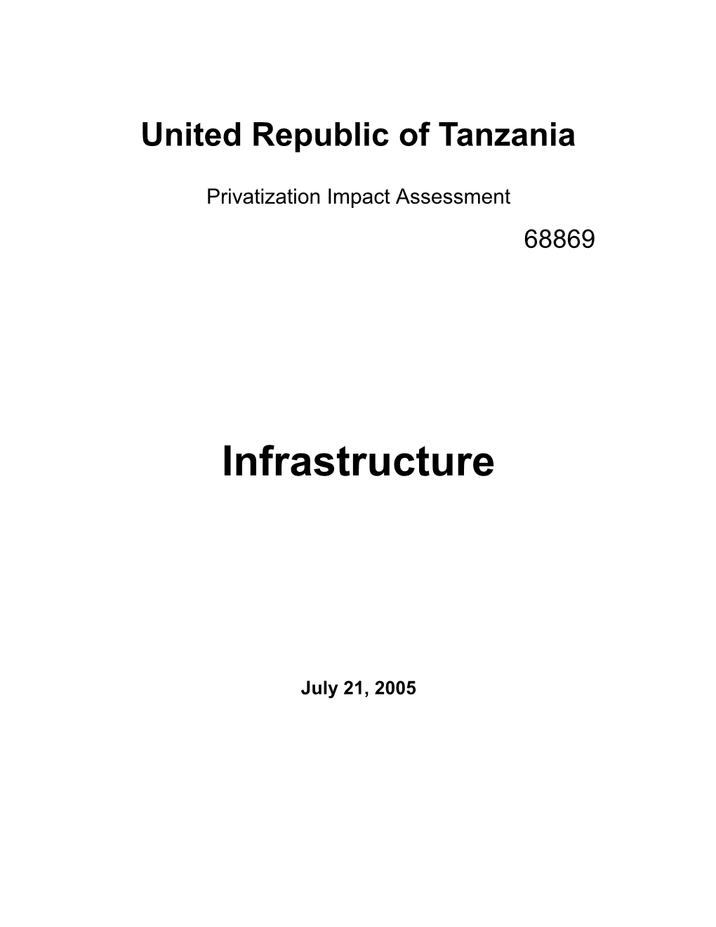 United Republic of Tanzania s1