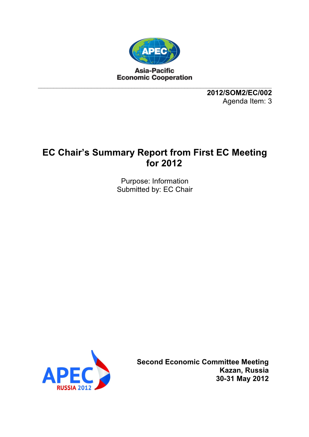 APEC Meeting Documents s8