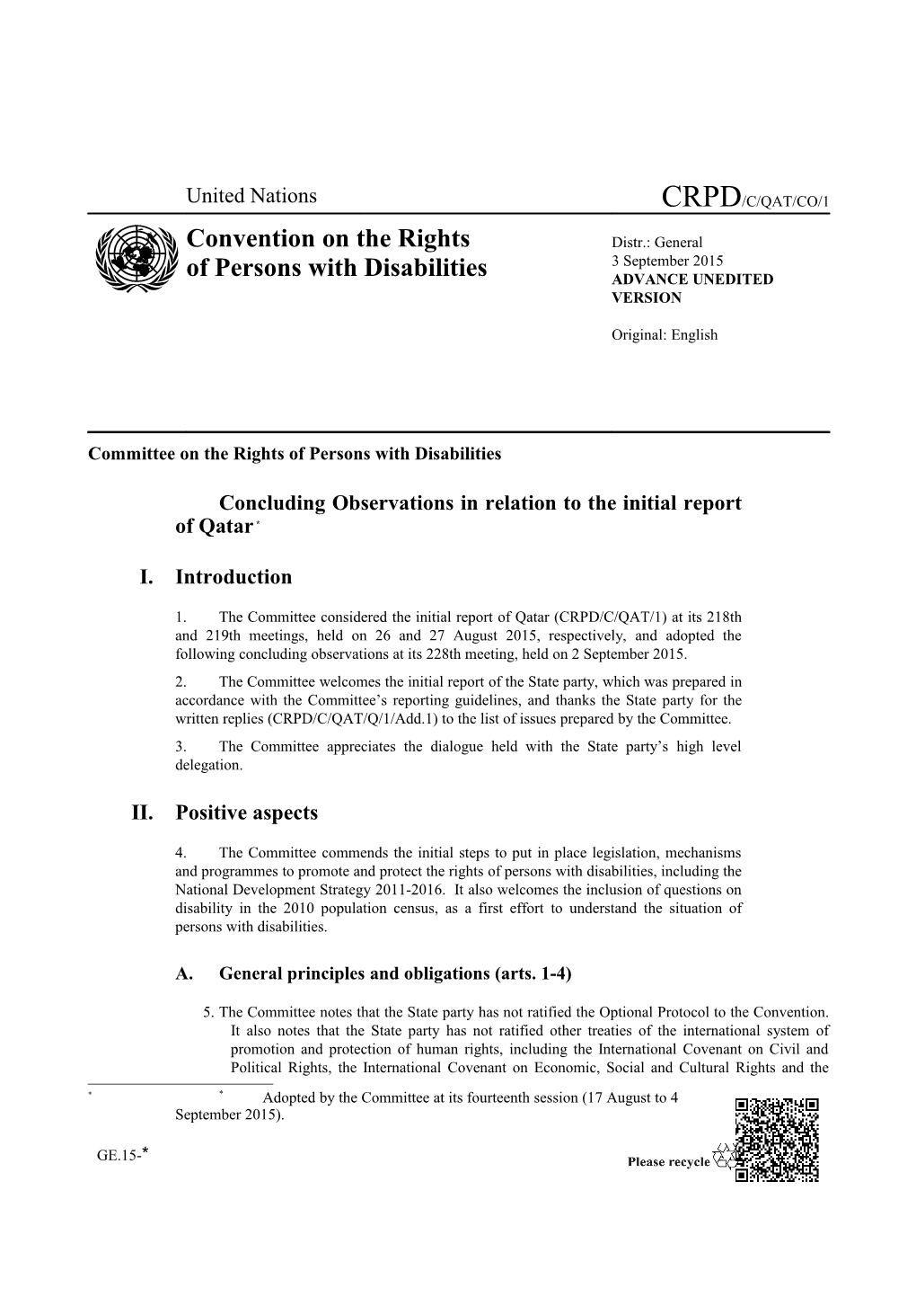Committee on the Rights of Persons with Disabilities s7