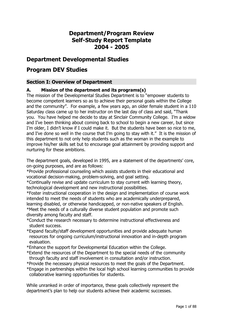 Department/Program Review s1