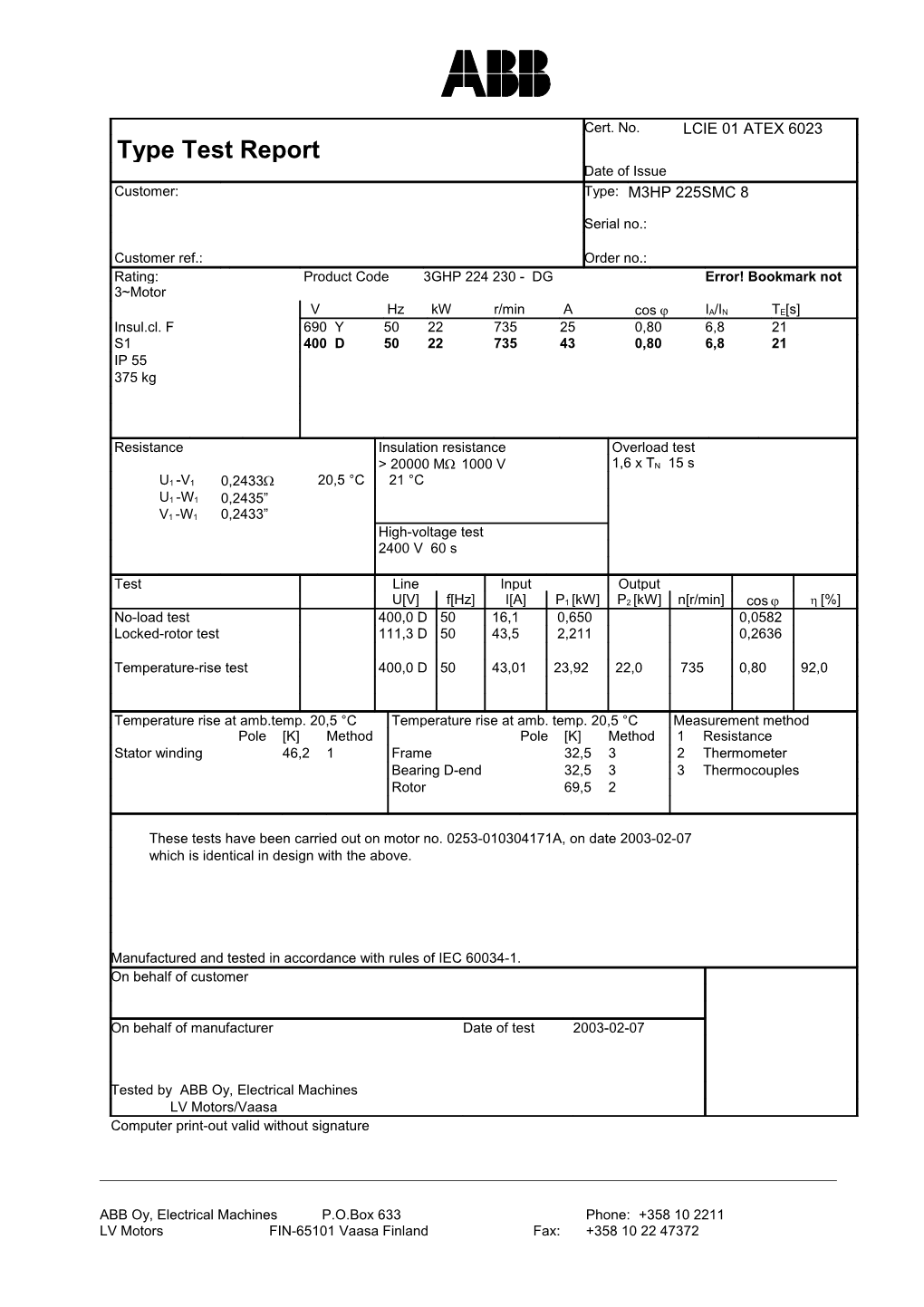 Computer Print-Out Valid Without Signature