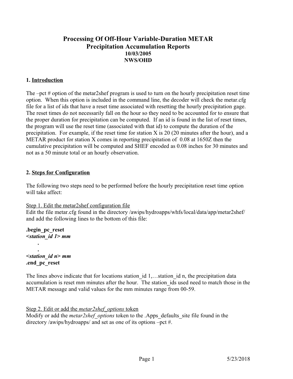 Test Plan for Shefdecode