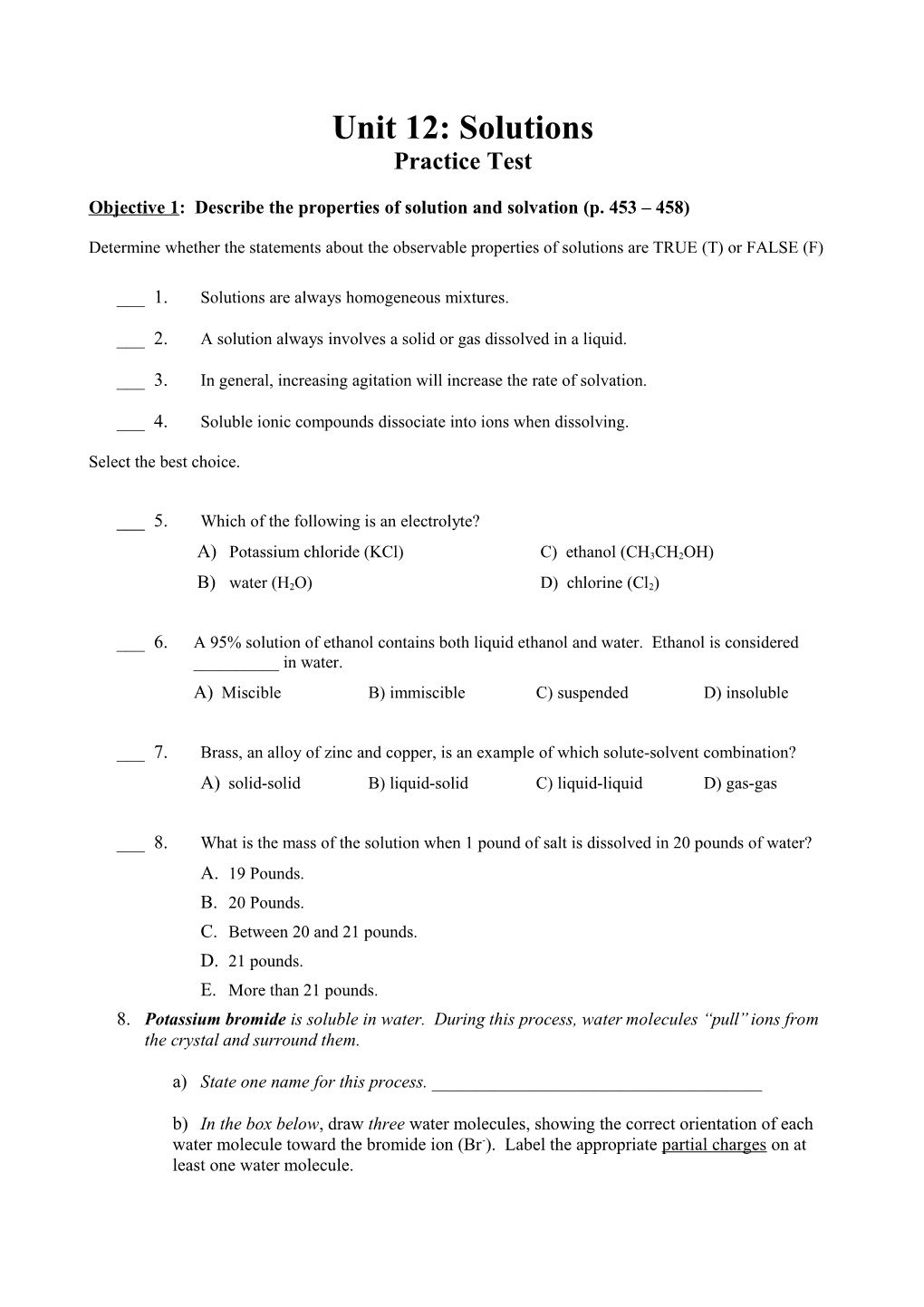 The Behavior of Gases