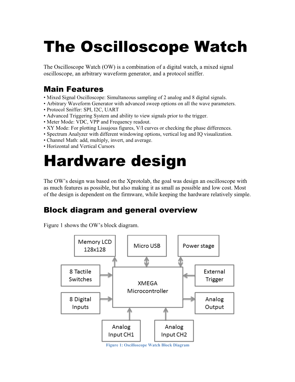 Oscilloscope Watch Teardown