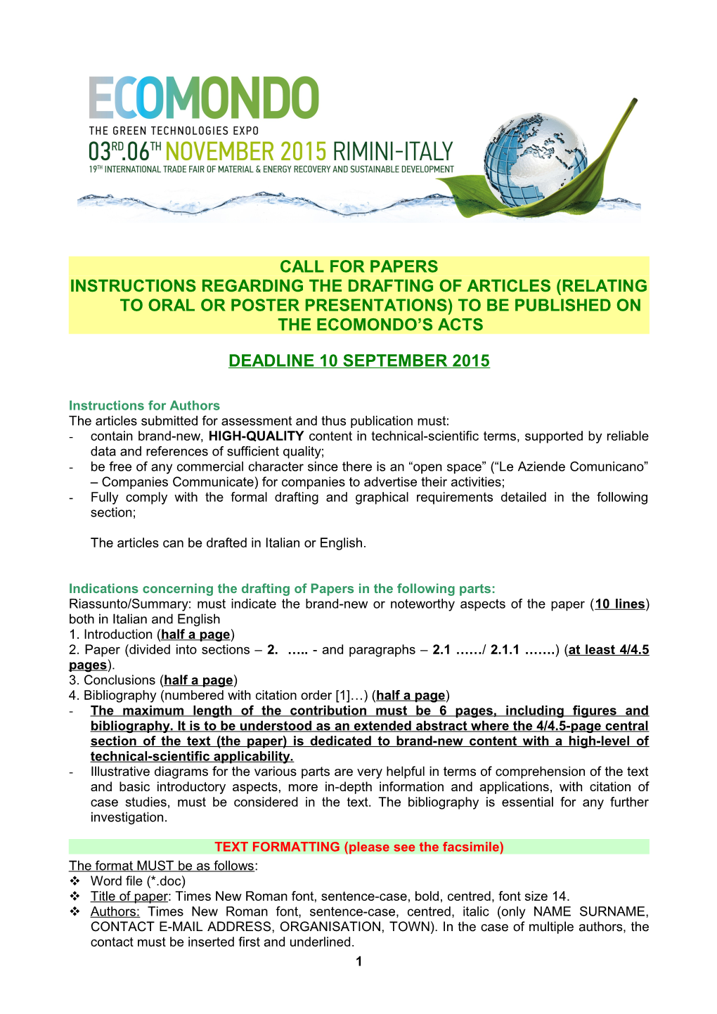 Call for Papers s21