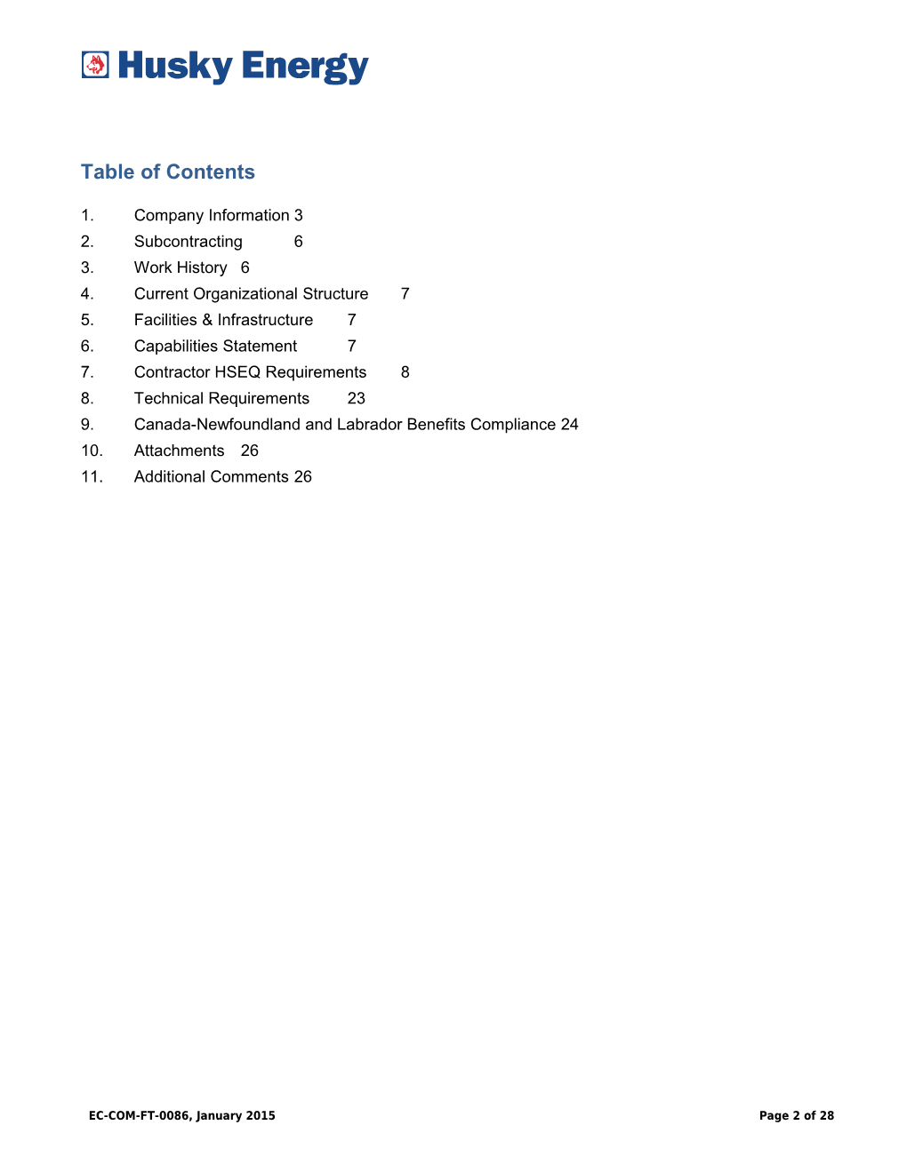 Table of Contents s357
