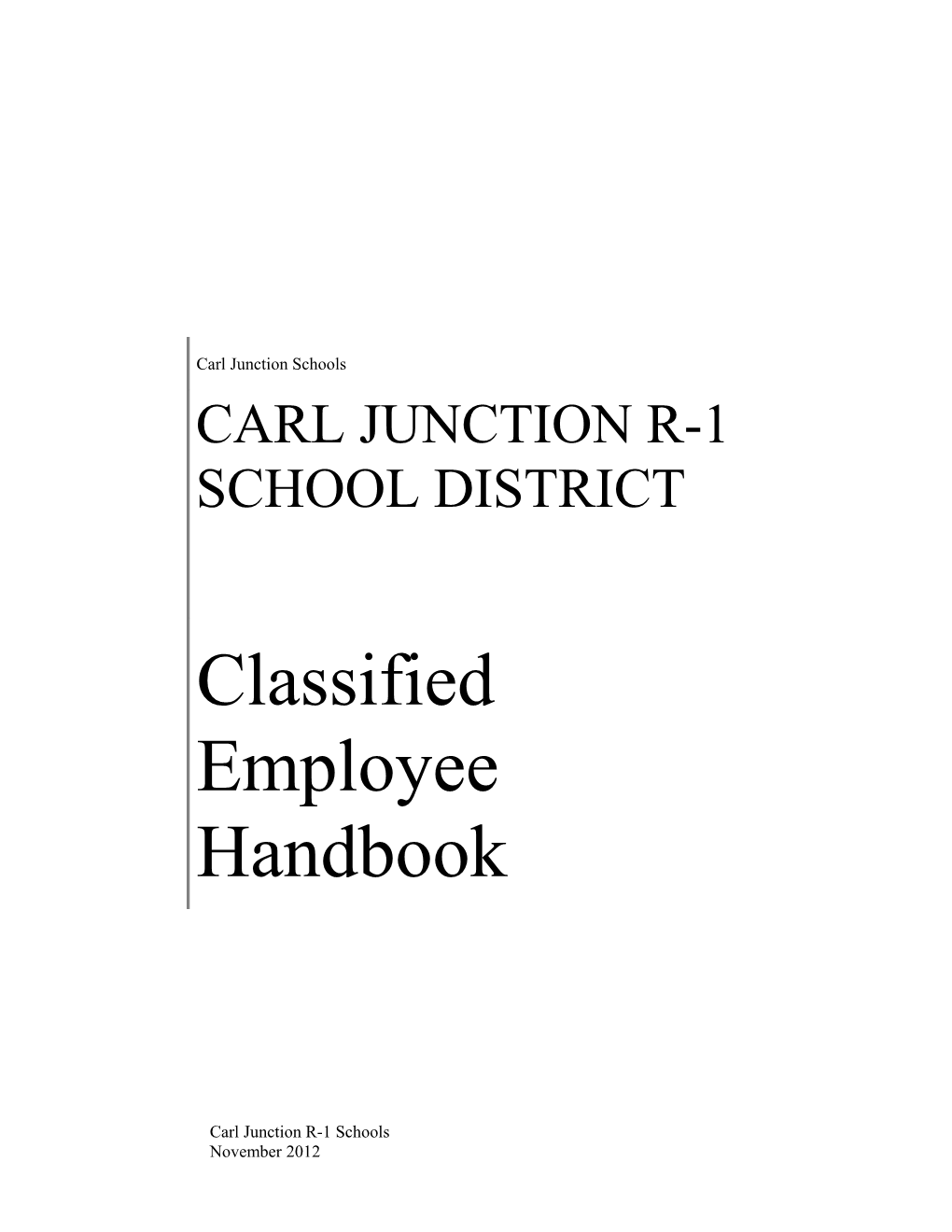 Carl Junction R-1 School District s1