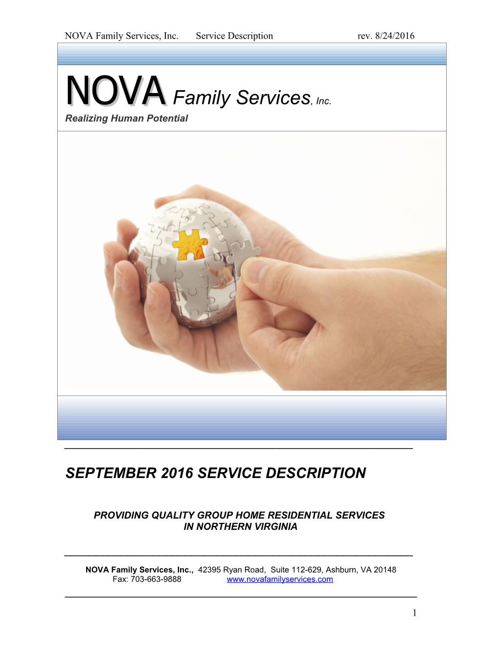 NOVA Family Services, Inc
