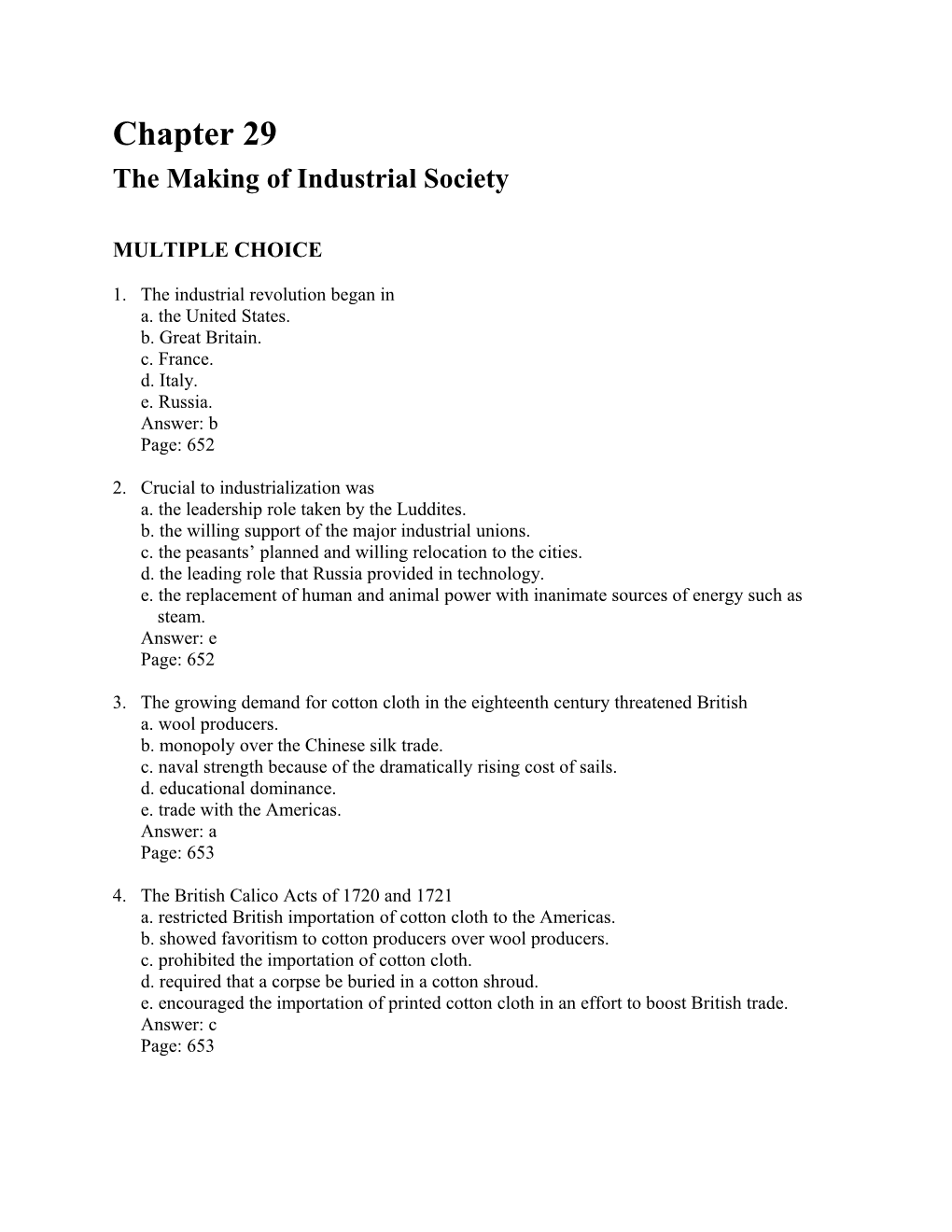 The Making of Industrial Society