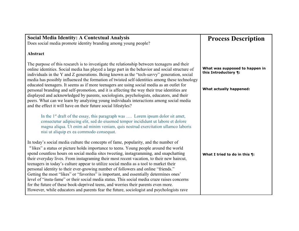 What I Tried to Do in This Contextual Analysis Project, and What Actually Happened