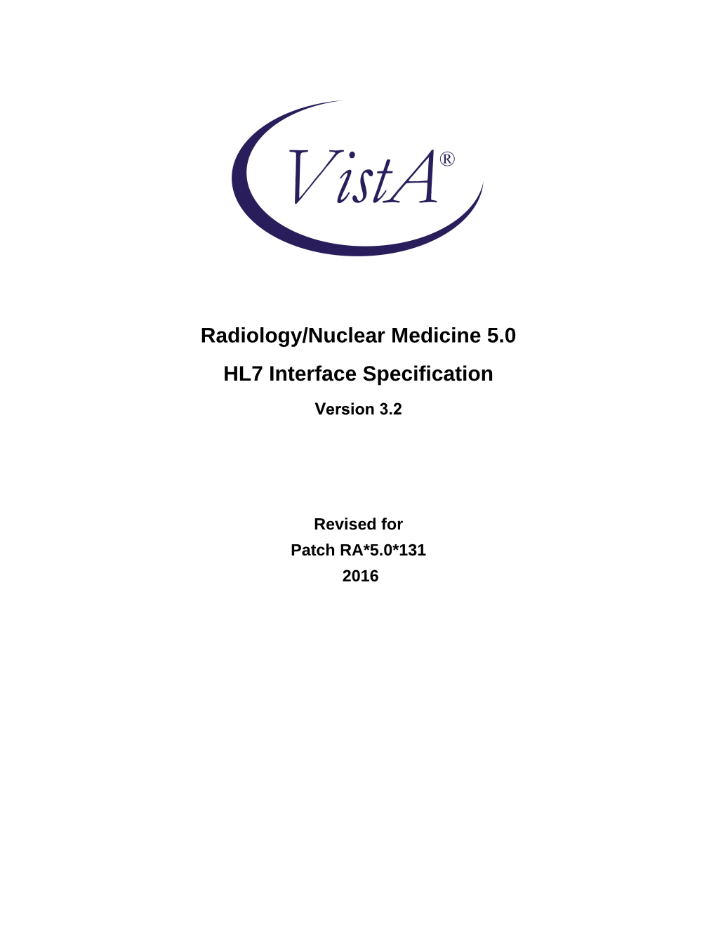 HL7 V2.4 Interface Specification for Patch 107