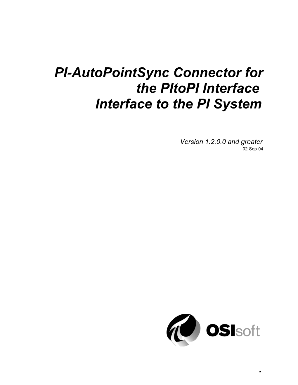 PI-Autopointsync Connector for the Pitopi Interface
