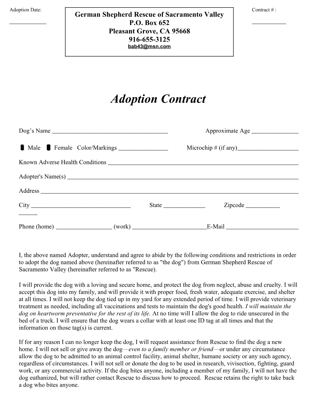 Adoption Contract s1