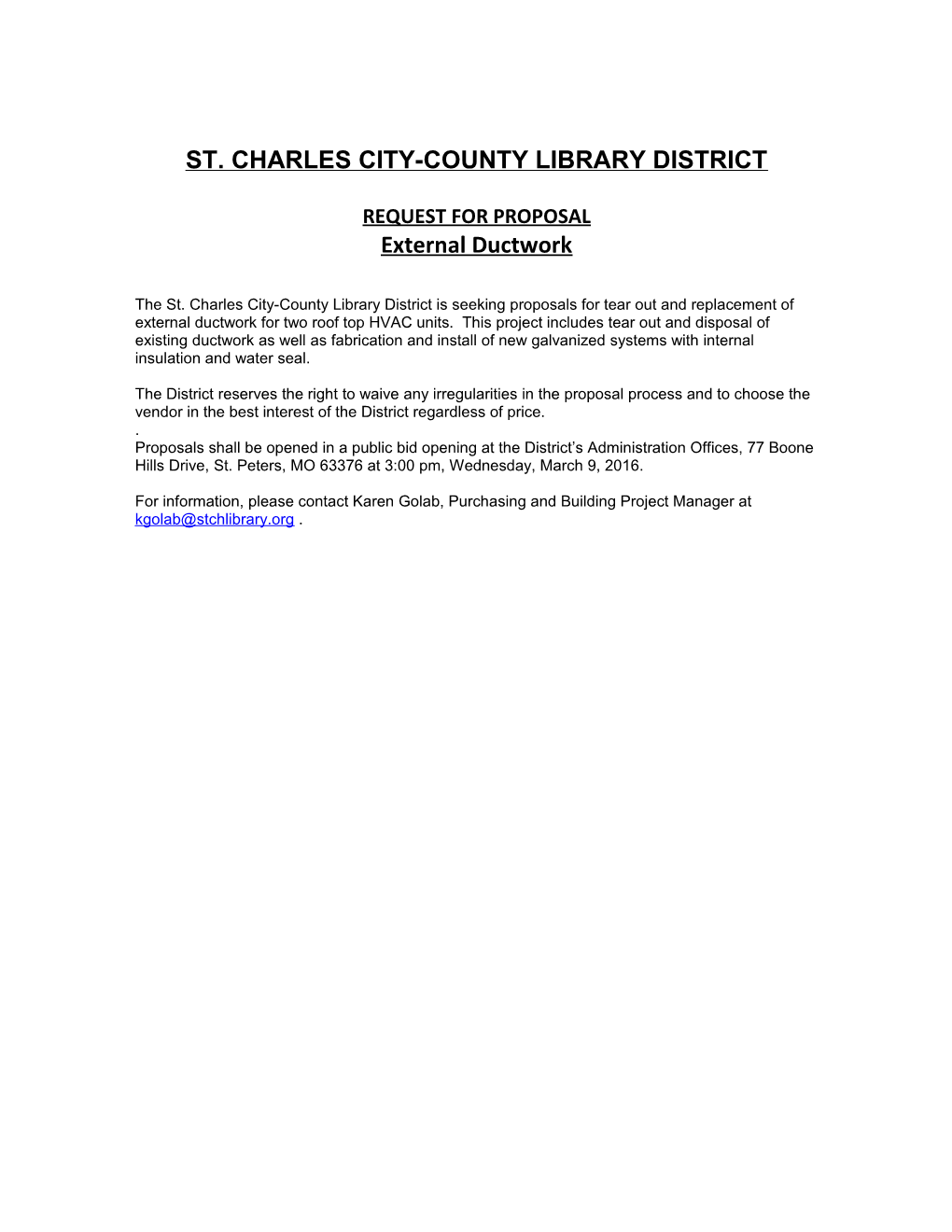 St. Charles City-County Library District