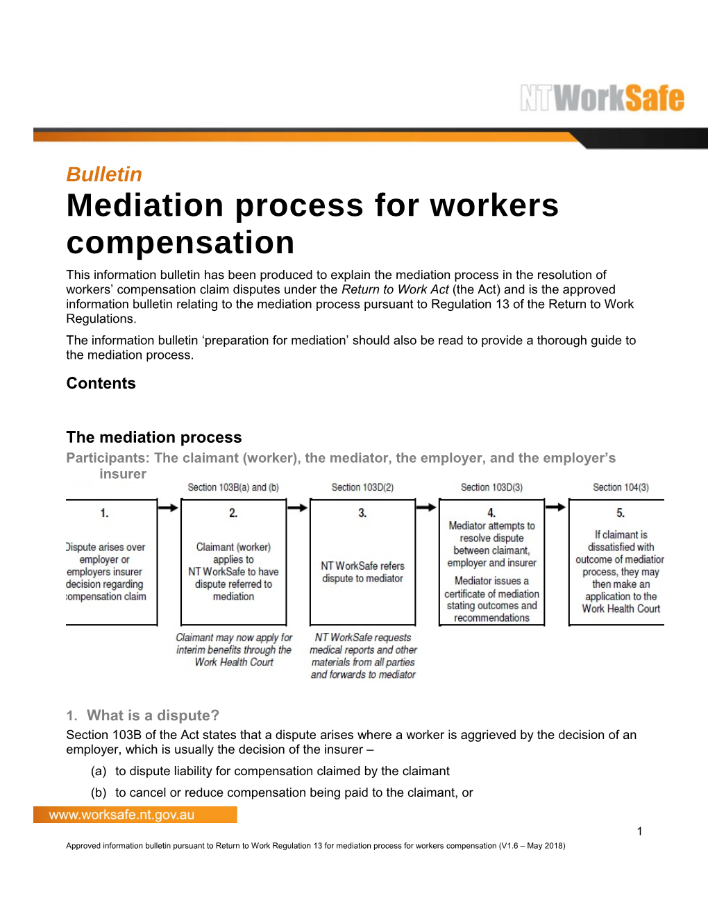 Mediation Process for Workers Compensation