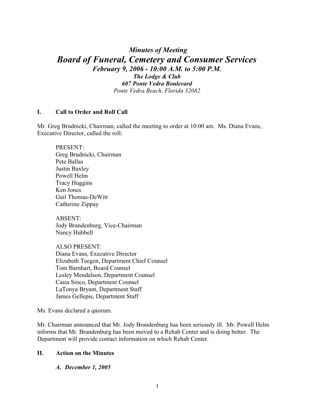 Board of Funeral, Cemetery and Consumer Services s1