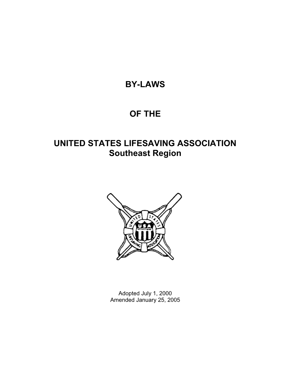 USLA-SER By-Laws