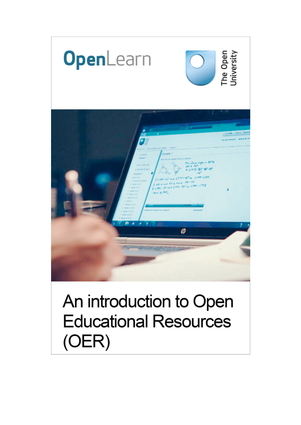 An Introduction to Open Educational Resources (OER)