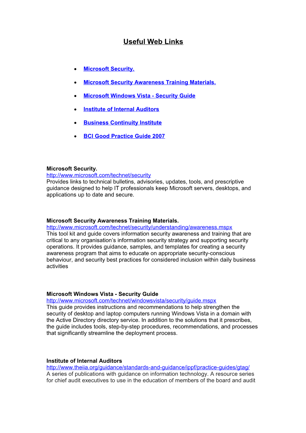 Microsoft Security Awareness Training Materials